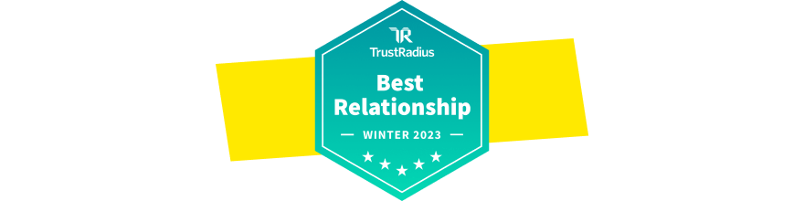 TrustRadius Best Relationship Winter 2023