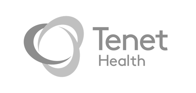 Tenet Health logo.