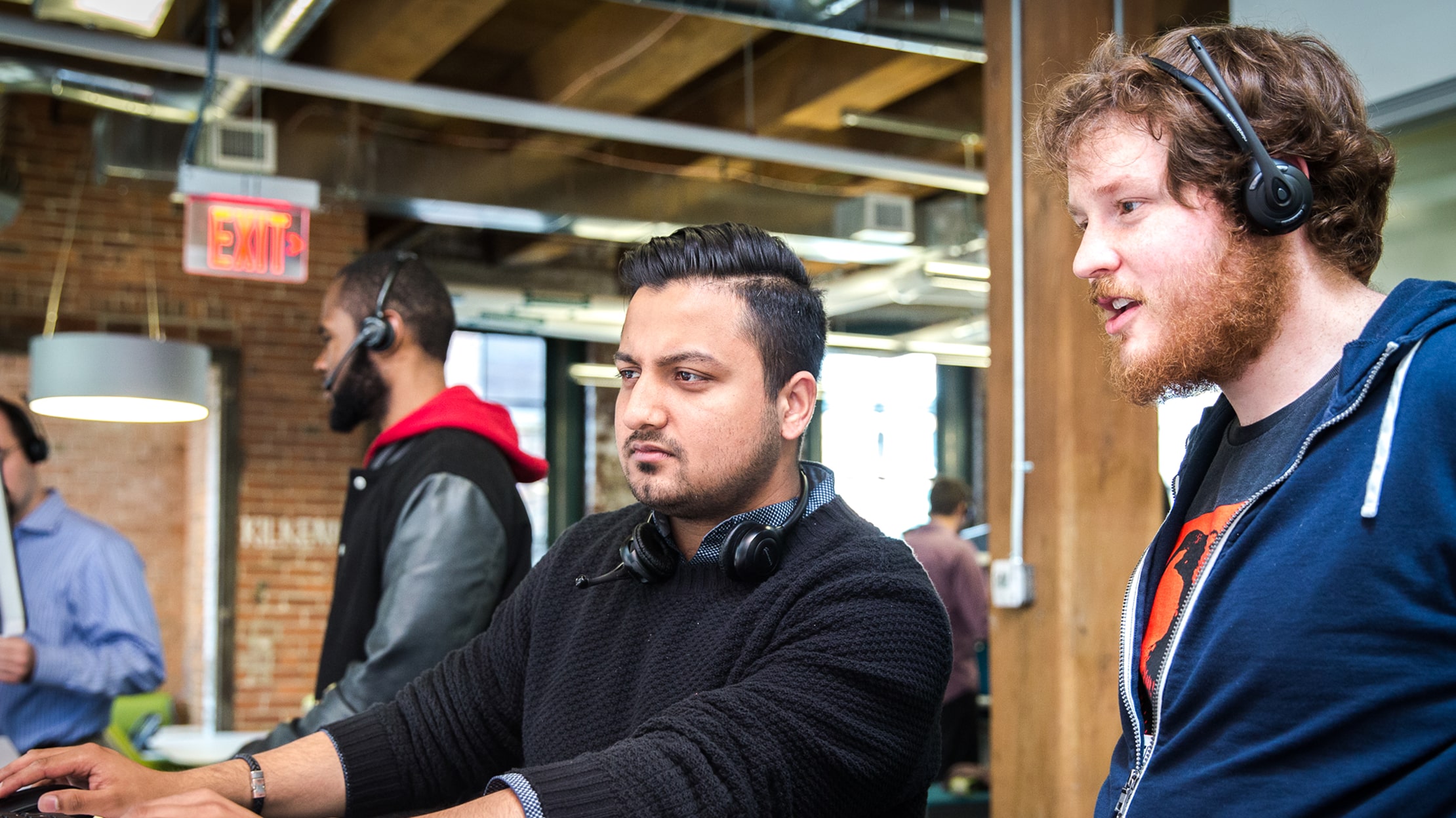 Unternehmenswert, der das Konzept betont, schnell zu handeln