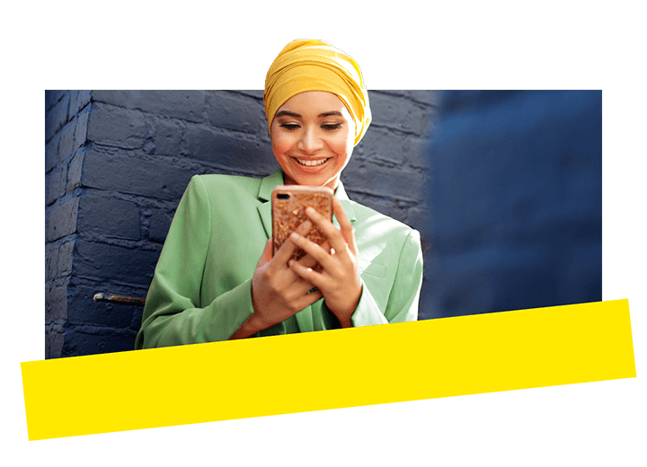 GoTo Connect ermöglicht Benutzer:innen das nahtlose Arbeiten über verschiedene Kanäle hinweg – Sprachtelefonie, Webchat, SMS und mehr.