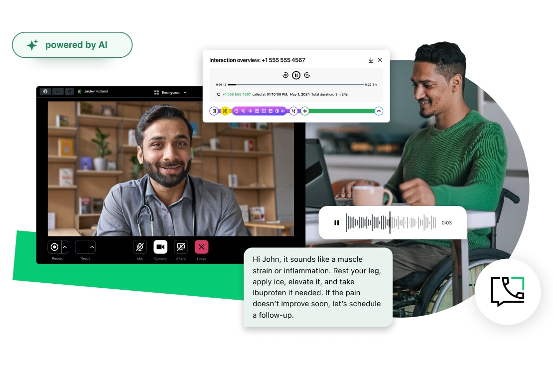 GoTo Connect ist eine All-in-one-Plattform für die Kommunikation im Gesundheitswesen, die nahtlose virtuelle Termine, KI-gestützte Einblicke und Tools zur Verbesserung der Patientenversorgung bietet.
