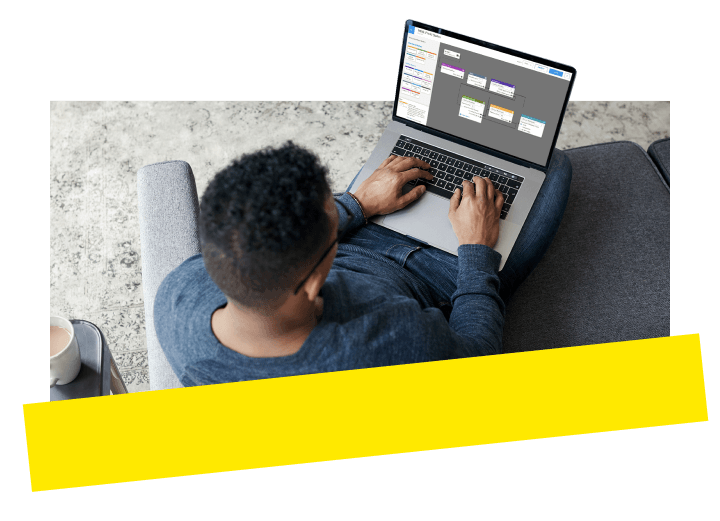 Ein IT-Administrator einer Schule, der die Kommunikationsgeräte auf dem Campus und den Betrieb mit der cloud-basierten Telefonanlage von GoTo Connect verwaltet.