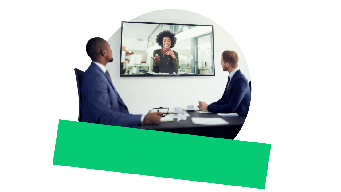 Die Rechtsanwaltsfachangestellte kann Details zu einem Fall sicher online mit dem Anwaltsteam austauschen und so eine nahtlose Zusammenarbeit ermöglichen.