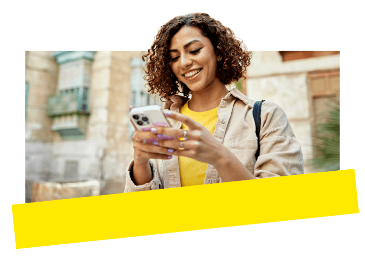 Eine Kundin ist von dem Service des Shops begeistert, weil er so schnell reagiert und immer verfügbar ist.