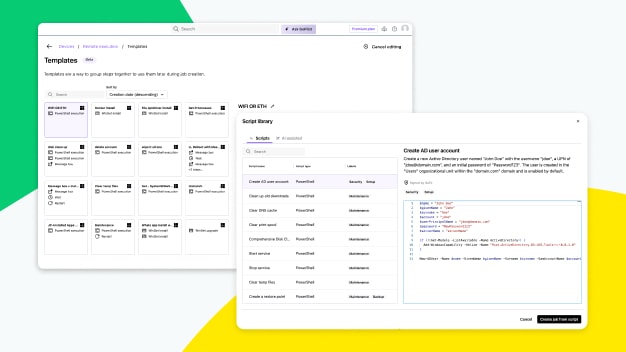 Das Ausführen von Remotebefehlen mit GoTo Resolve ermöglicht eine schnellere und effizientere Automatisierung von Aufgaben.